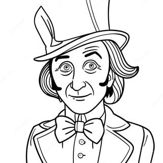 Willy Wonka Coloring Page 2451-1998