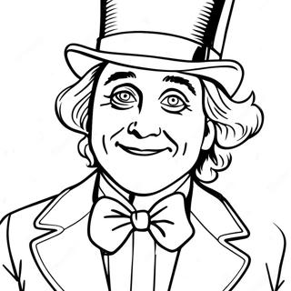 Willy Wonka Coloring Page 2451-1999