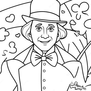 Willy Wonka Coloring Page 2451-2000