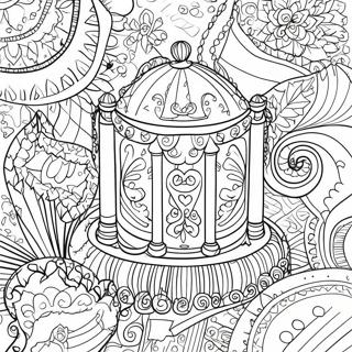 Detailed Beis Hamikdash Coloring Page 24522-19699