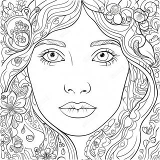 Mental Illness Depression Awareness Coloring Page 24531-19703