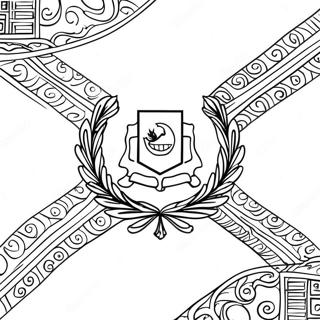 Guatemala Flag Coloring Page 24591-19752