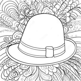 Hat Coloring Page 24601-19757