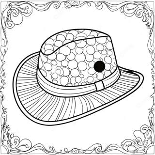 Hat Coloring Page 24601-19759