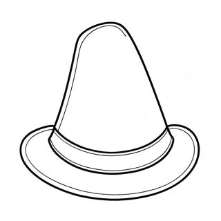 Funny Hat Coloring Page 24602-19766