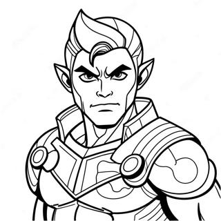 Beast Boy Coloring Page 24611-19763