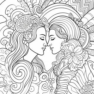 Love Trippy Coloring Page 24641-19791