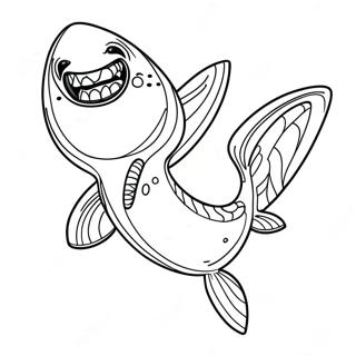 Shark Boy Coloring Page 24701-19835