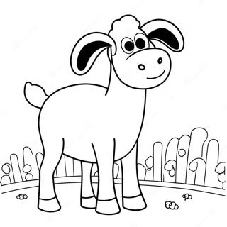 Shaun The Sheep Coloring Page 24731-19858