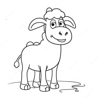 Shaun The Sheep Coloring Page 24731-19860