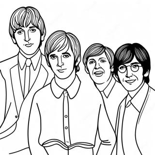 Beatles Coloring Page 24751-19882