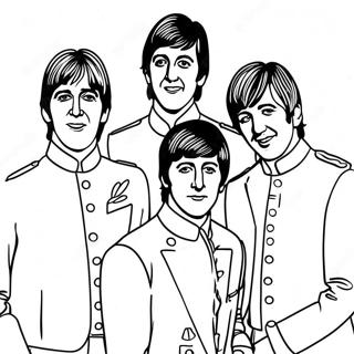 Beatles Coloring Page 24751-19884