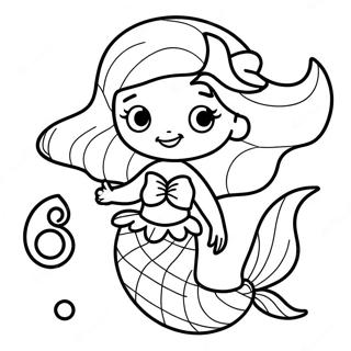 Little Mermaid 2 Coloring Page 24761-19888