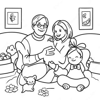 I Love You Mom And Dad Coloring Pages