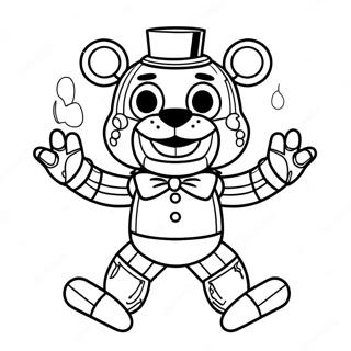 Puppet Fnaf Coloring Page 24801-19915