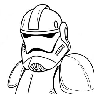 Clone Trooper Coloring Pages