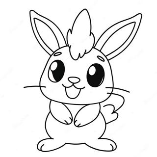 Scorbunny Coloring Page 24821-19935