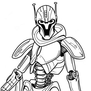 General Grievous Coloring Page 24851-19954