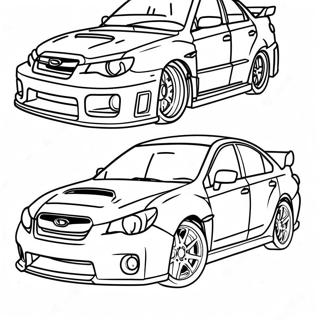 Subaru Coloring Page 24871-19972