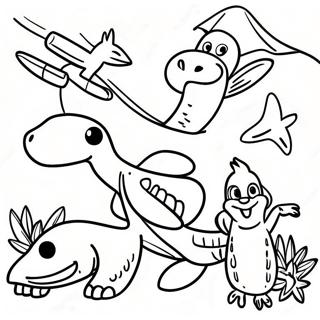 Vibrant Costa Rica Wildlife Coloring Page 24902-20001