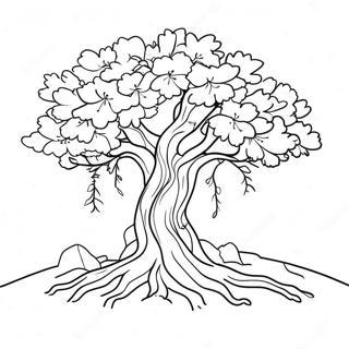 Cherry Blossom Tree Coloring Page 24921-20013