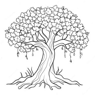 Cherry Blossom Tree Coloring Page 24921-20015