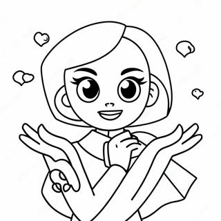 Garnet With Fusion Powers Coloring Page 2492-2038