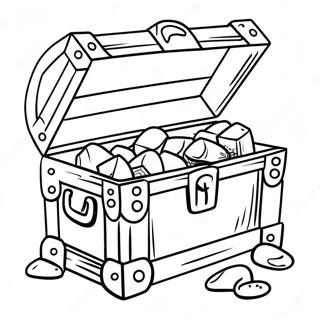 Treasure Chest Coloring Page 24931-20023