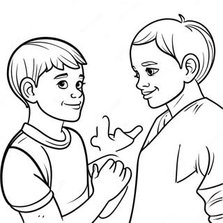 Anti Bullying Coloring Pages