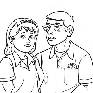 Anti Bullying Coloring Page 24961-20046