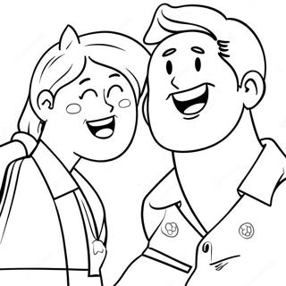 Anti Bullying Coloring Page 24961-20048