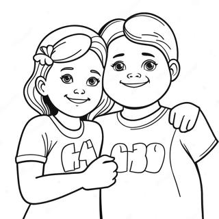 Empowering Anti Bullying Message Coloring Page 24962-20051