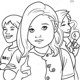 Empowering Anti Bullying Message Coloring Page 24962-20052