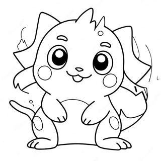 Cute Baby Pokemon Coloring Page 24991-20071