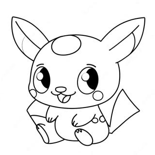 Cute Baby Pokemon Coloring Page 24991-20072