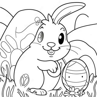 Easter Adult Coloring Page 25051-20119