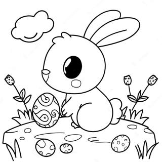 Easter Adult Coloring Page 25051-20120