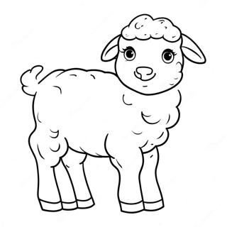 Lamb Coloring Page 25081-20140