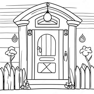 Welcome Home Coloring Pages