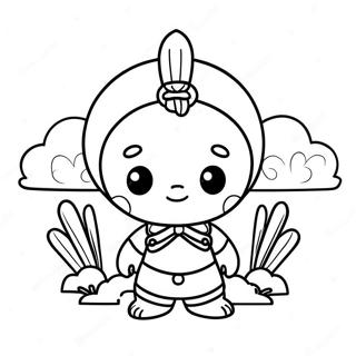 Ni Hao Kai Lan Coloring Page 25121-20171