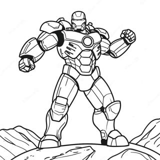 War Machine Coloring Pages