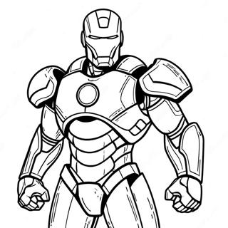 War Machine Coloring Page 25131-20179