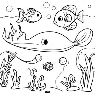 Animal Habitat Coloring Pages