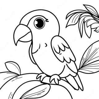 Macaw Coloring Page 25181-20221