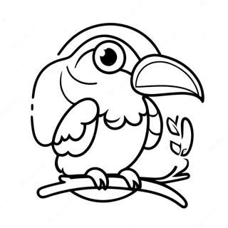 Macaw Coloring Page 25181-20222