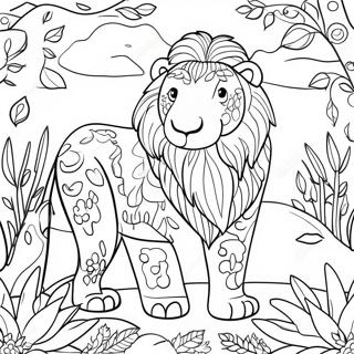 Adult Animals Coloring Page 251-218