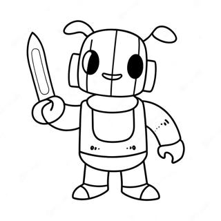 Roblox Bacon Character Coloring Page 25201-20233