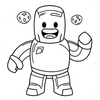 Roblox Bacon Character Coloring Page 25201-20235