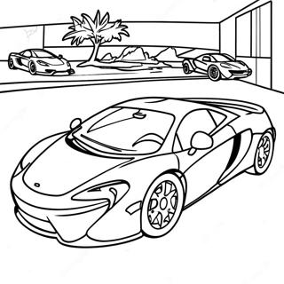 Mclaren Coloring Pages