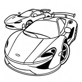 Mclaren Sports Car Coloring Page 2521-2060